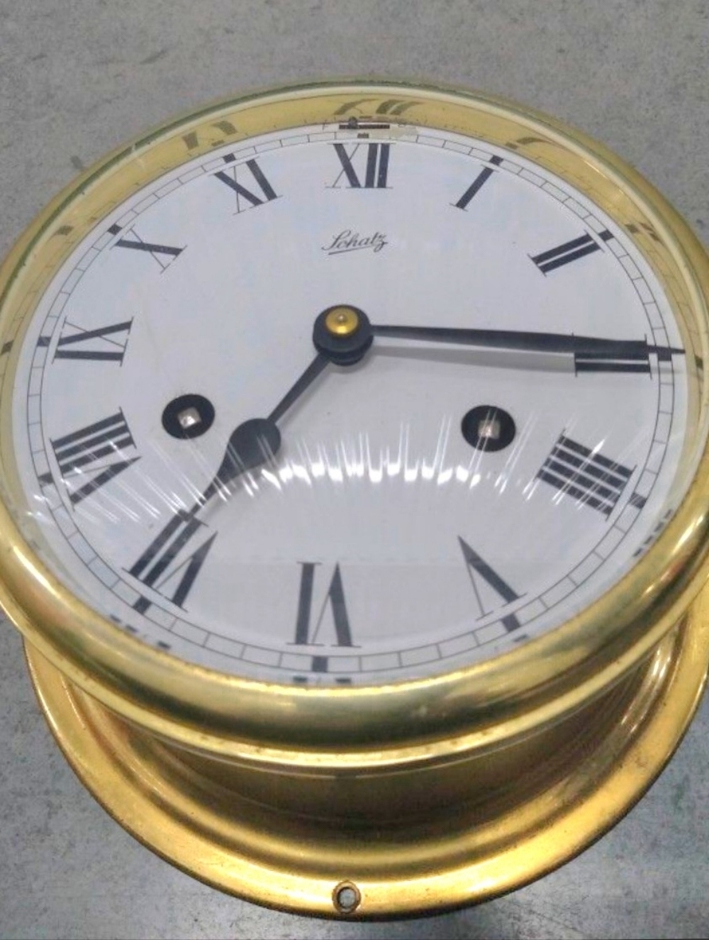 Collectible Schatz Royal Mariner Ship's Bell Clock